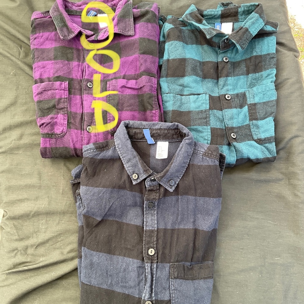 Divided H&M Flannel Shirts